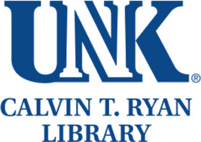 UNK Calvin T. Ryan Library logo